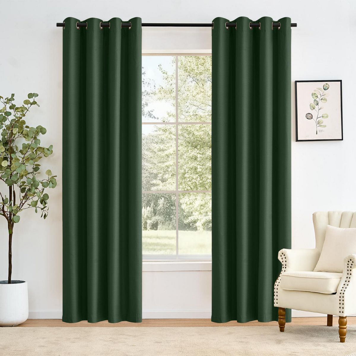 JUST HOME COLLECTION -  Blackout 140x220 cm Verde