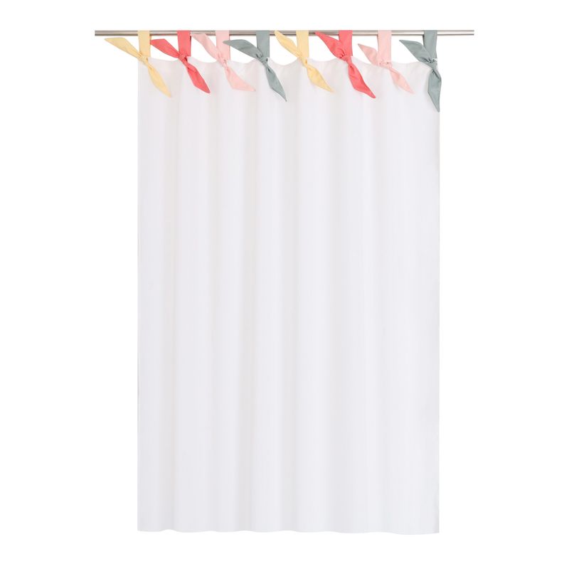 JUST HOME COLLECTION - Cortina Oxford Blanco 140x220cm