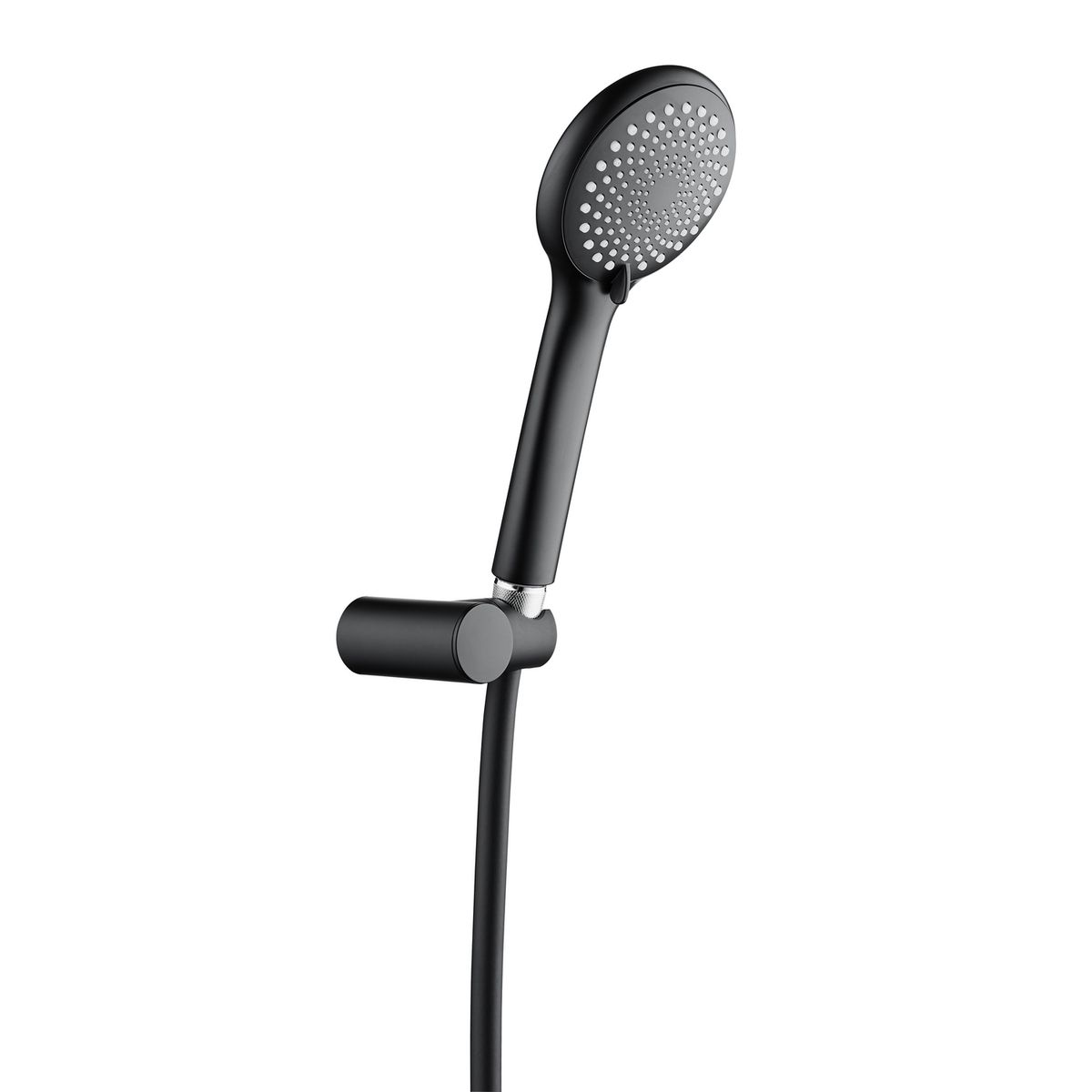 SENSI DACQUA - Set Ducha ABS Flex Negro 10cm