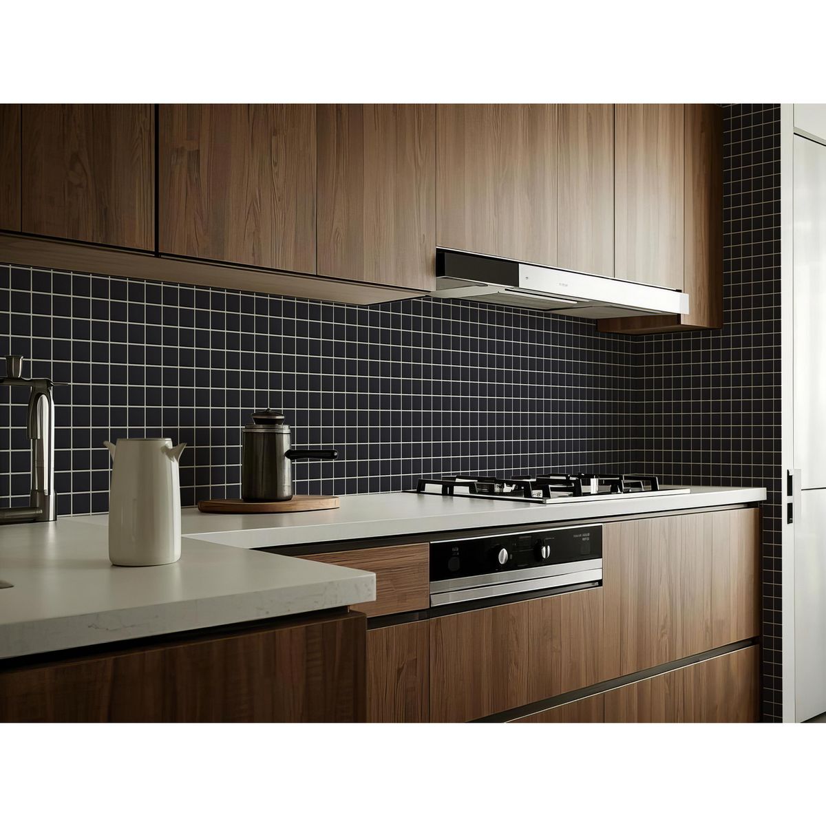 HOLZTEK - Porcelanato Square Negro Mate