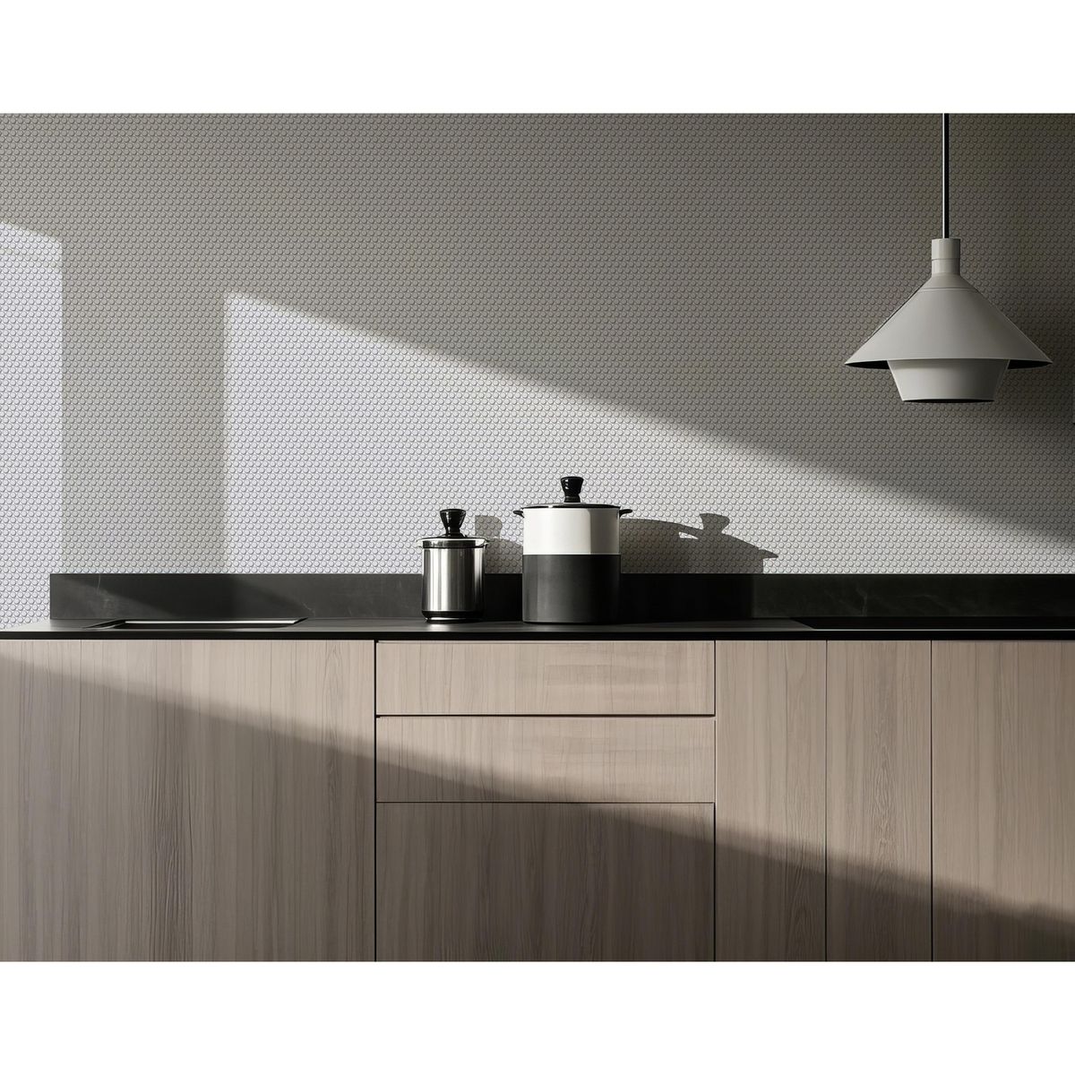 HOLZTEK - Malla Mosaico Spot Blanco 29.1x31.5cm