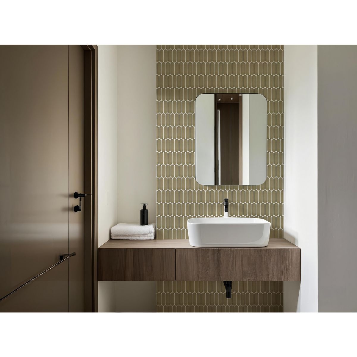 HOLZTEK - Malla Mosaico Ovalado XL 29x27.6cm