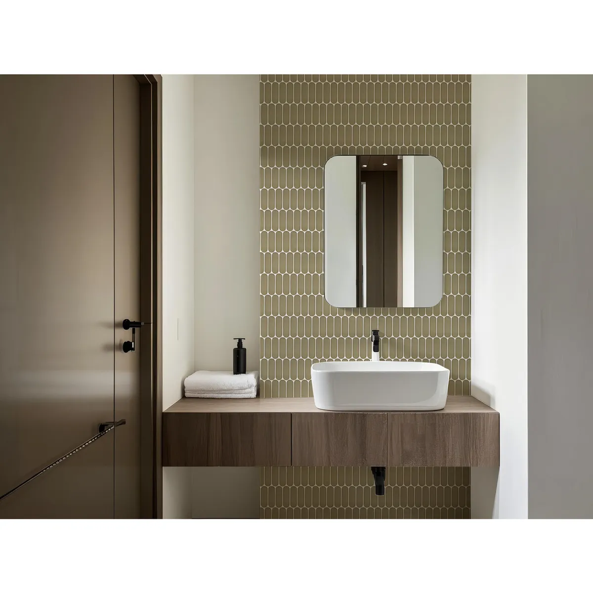 HOLZTEK - Malla Mosaico Ovalado XL 29x27.6cm
