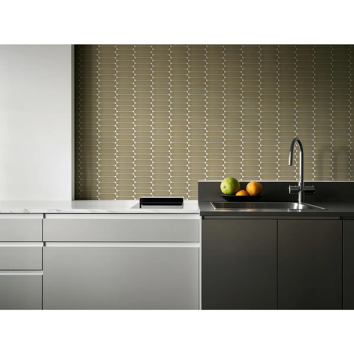 HOLZTEK - Malla Mosaico Ovalado XL 29x27.6cm