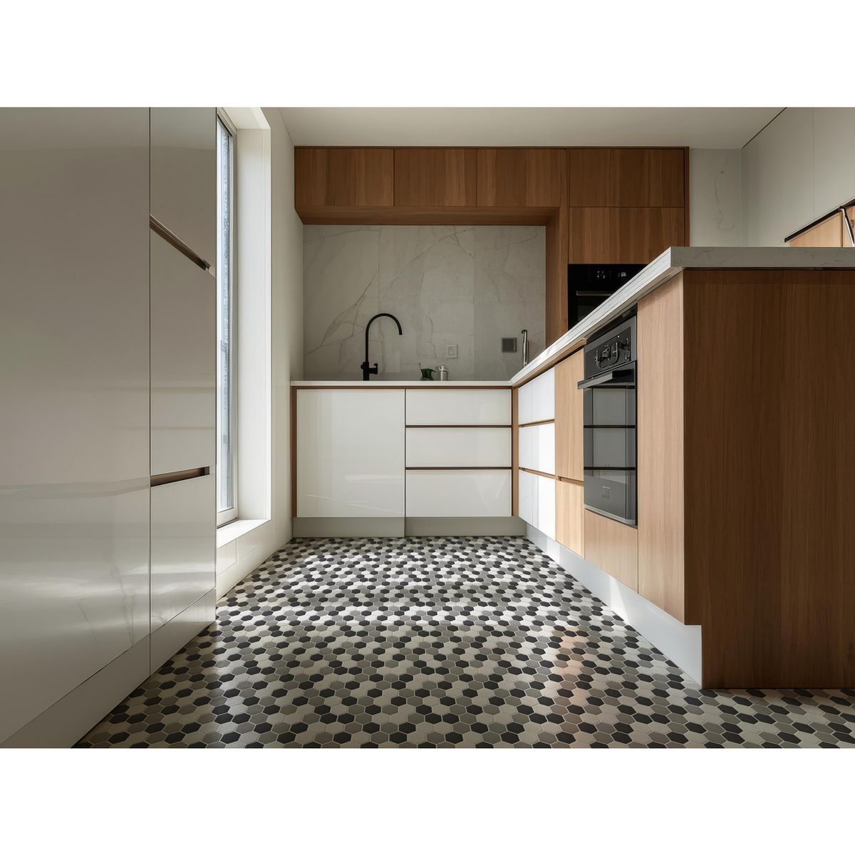 Porcelanato Hexágono Mix Mate, marca HOLZTEK - Foto 2