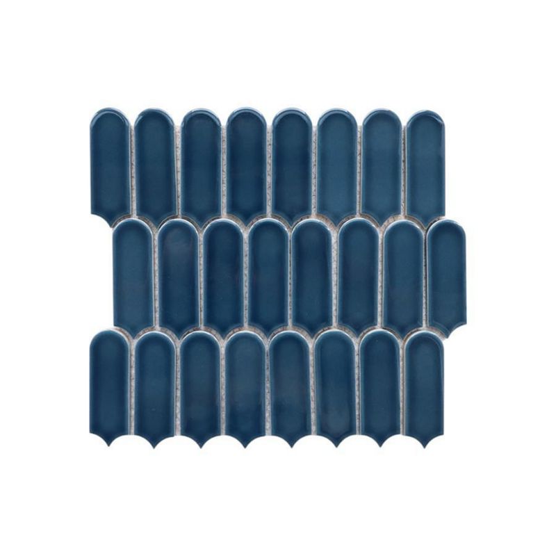 HOLZTEK - Malla Mosaico Pluma Azul 28X29.6cm