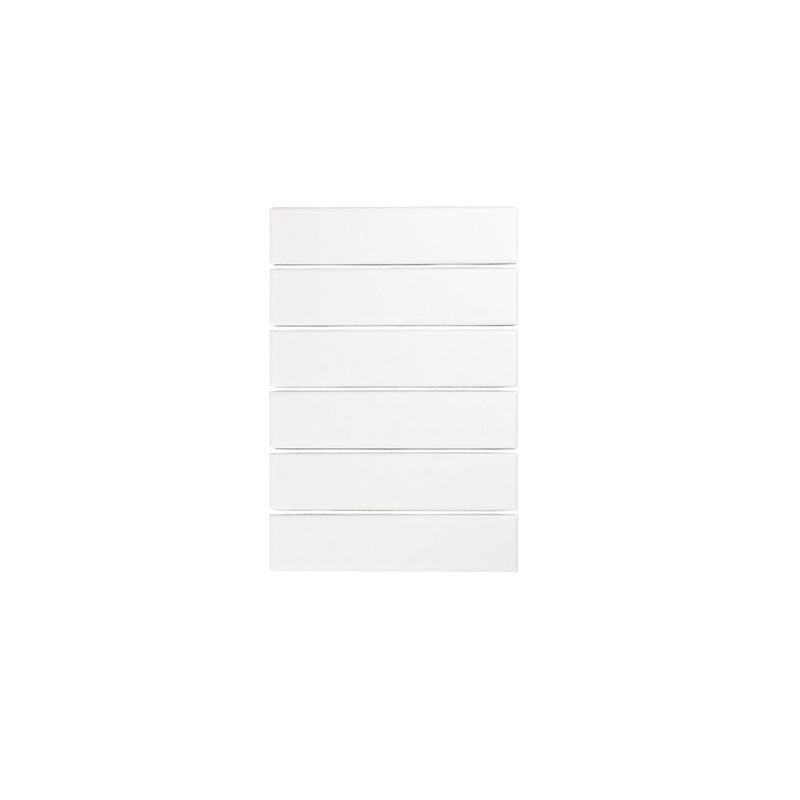 HOLZTEK - Porcelanato Brick Blanco Mate