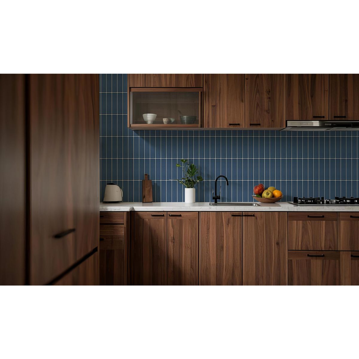 HOLZTEK - Porcelanato Brick Azul
