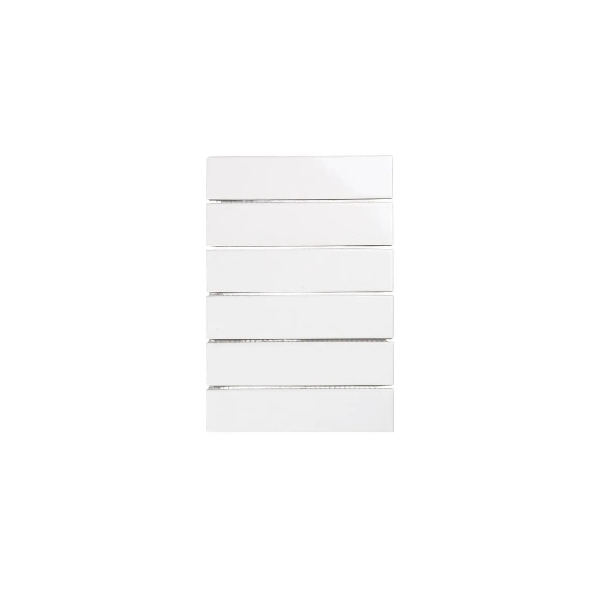 HOLZTEK - Porcelanato Brick Blanco
