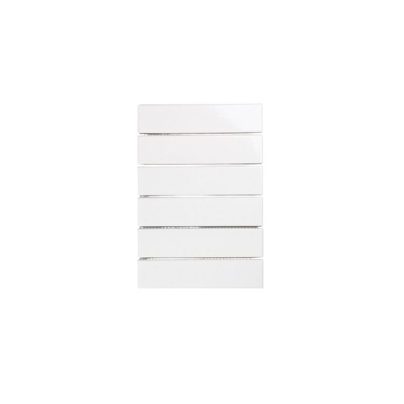 HOLZTEK - Porcelanato Brick Blanco
