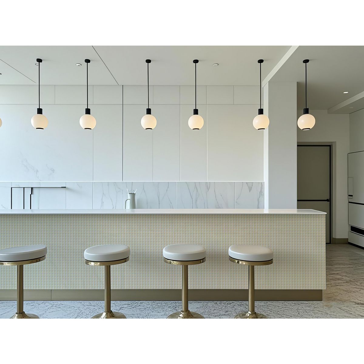 HOLZTEK - Malla Decorativa de Porcelanato Square Metal XS 30.2x30.2cm 0.09m2