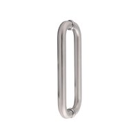Manija para Puerta 30cm Acero Inoxidable Circular