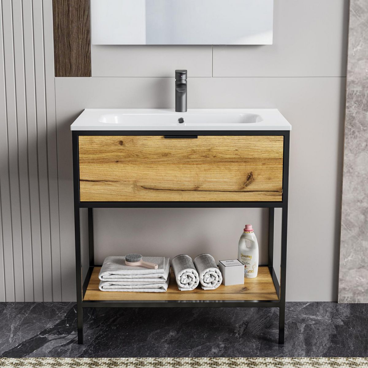 SENSI DACQUA - Mueble de Baño 80cm Taipei 