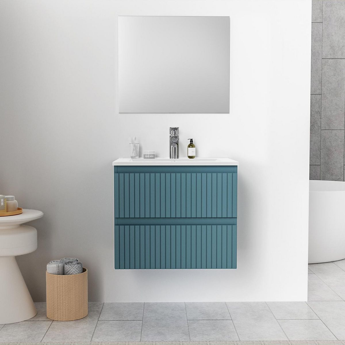 SENSI DACQUA - Mueble de Baño Toronro 60cm Azulino