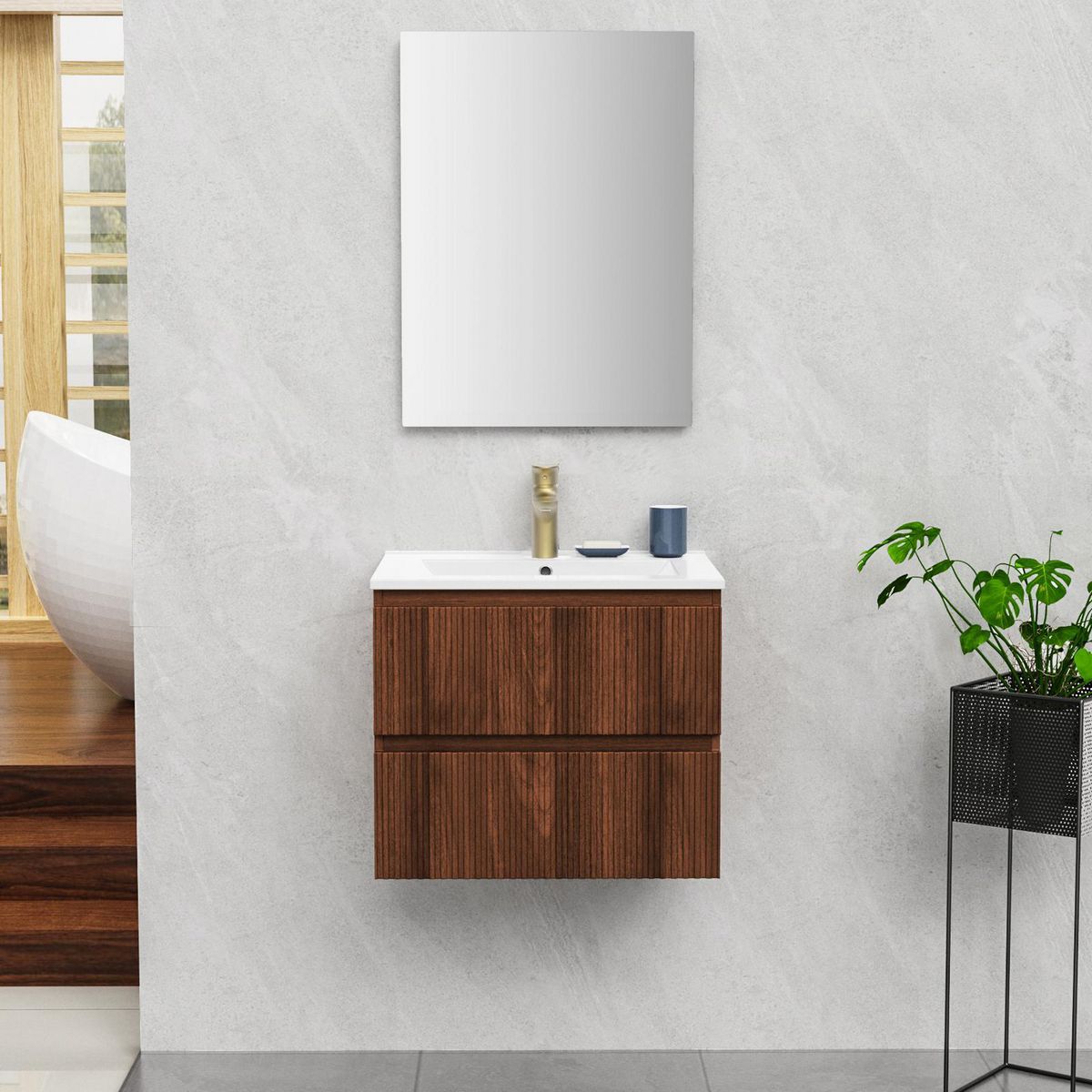 SENSI DACQUA - Mueble de Baño LVM Oporto 60cm
