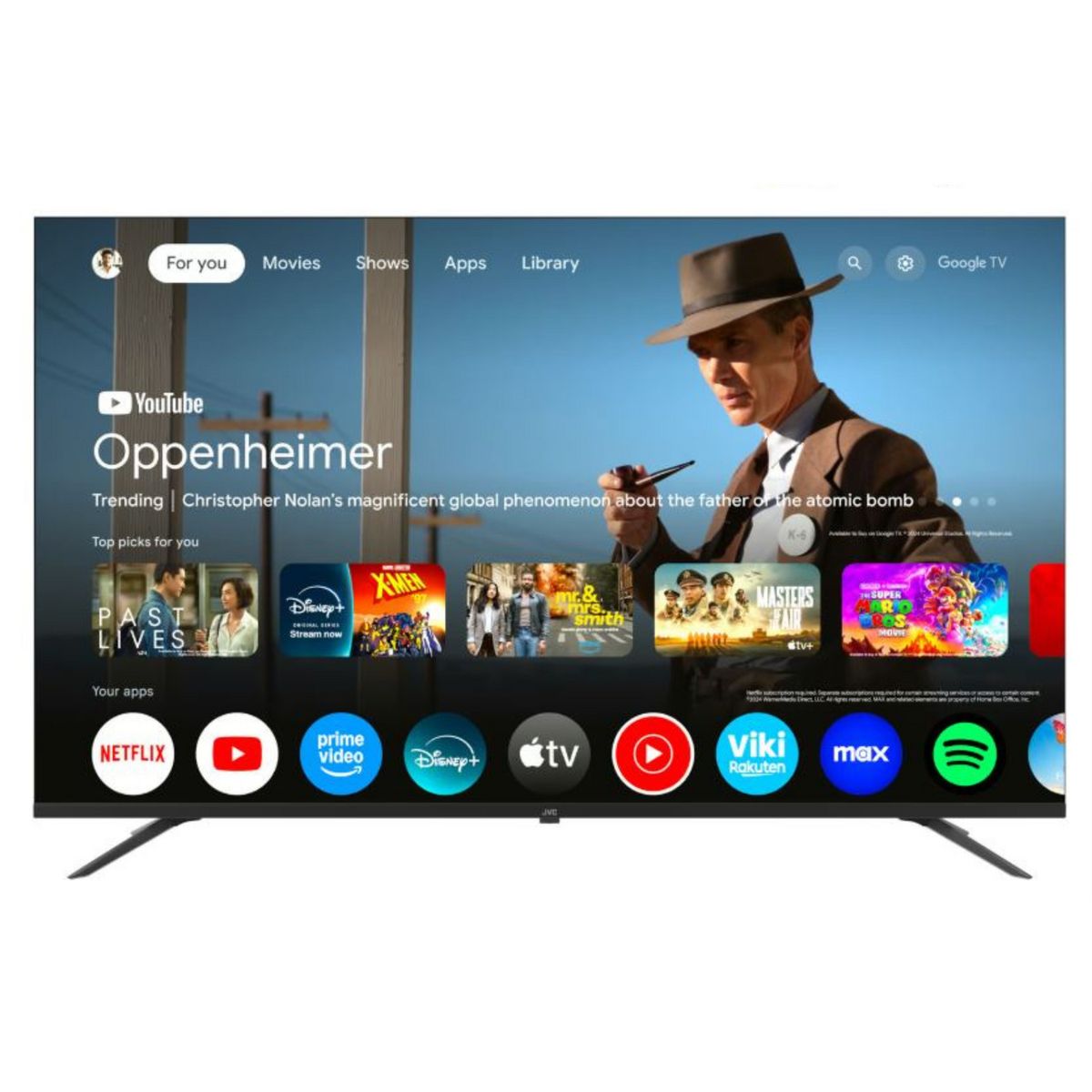 JVC - Televisor Smart TV JVC 58" Ultra HD 4K  LT-58KM548