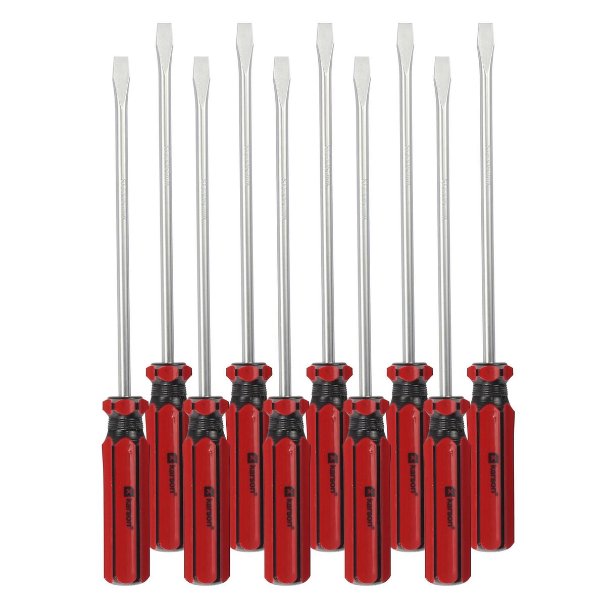 KARSON - Set de Destornilladores 10 Piezas 6 x 150 mm Kars