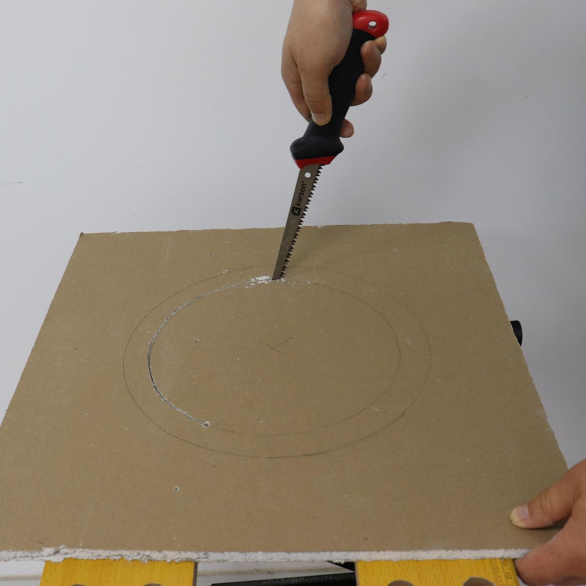 KARSON - Serrucho Profesional para Drywall 8 Dientes Karson