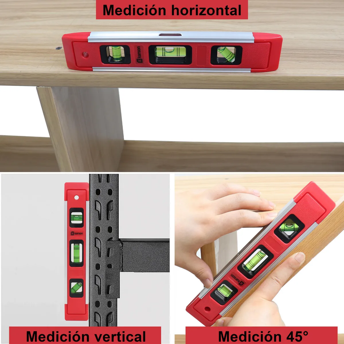 KARSON - Nivel Torpedo 9 pulgadas Karson