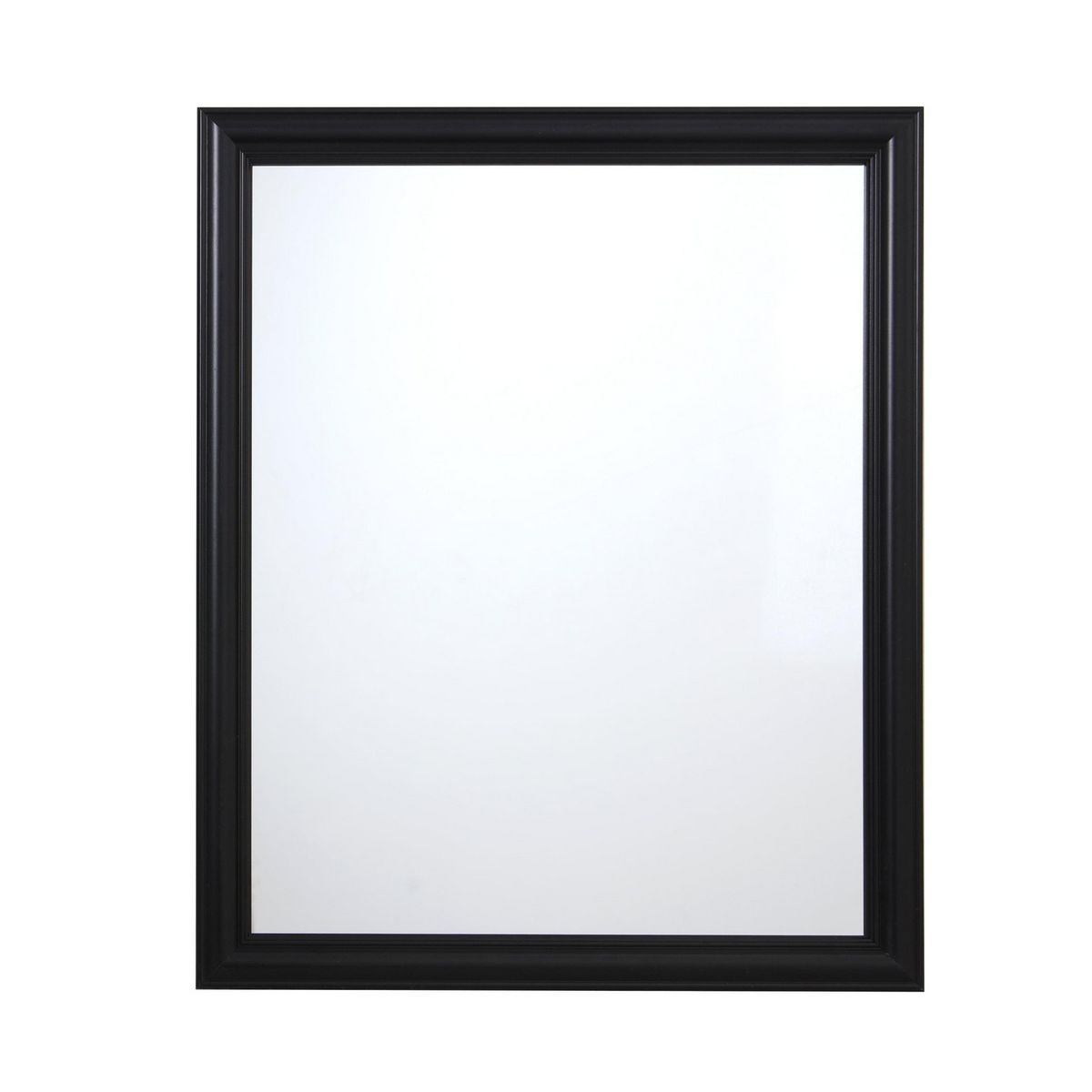 CASA BONITA - Espejo Basic Negro 40x50cm