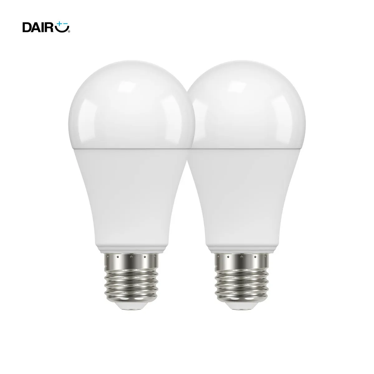 DAIRU - Pack x2 Focos LED A60 E27 13.5 W 1521 lm Luz Cálida (100 W Equivalente)