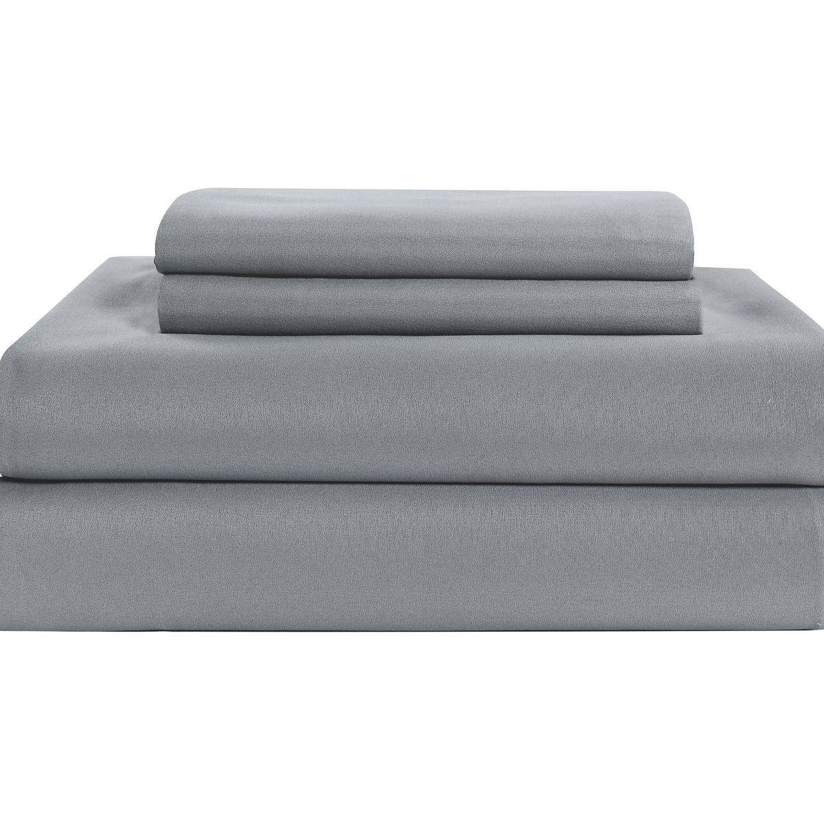 CASA BONITA - Sábana Microfibra Basic King Gris