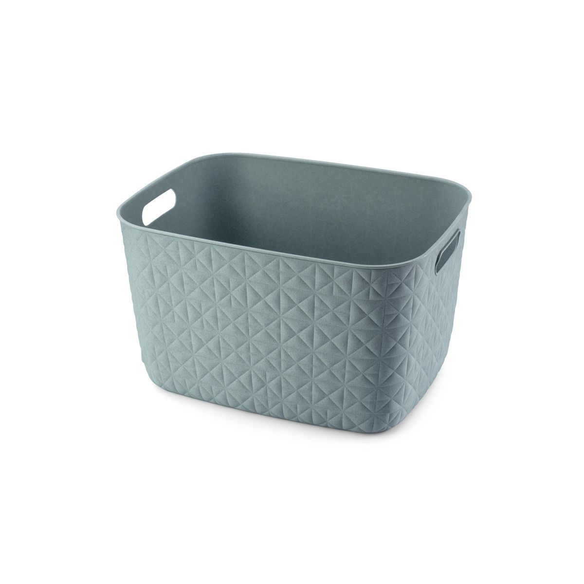  - Canasto Softex Azul 38x22x29cm