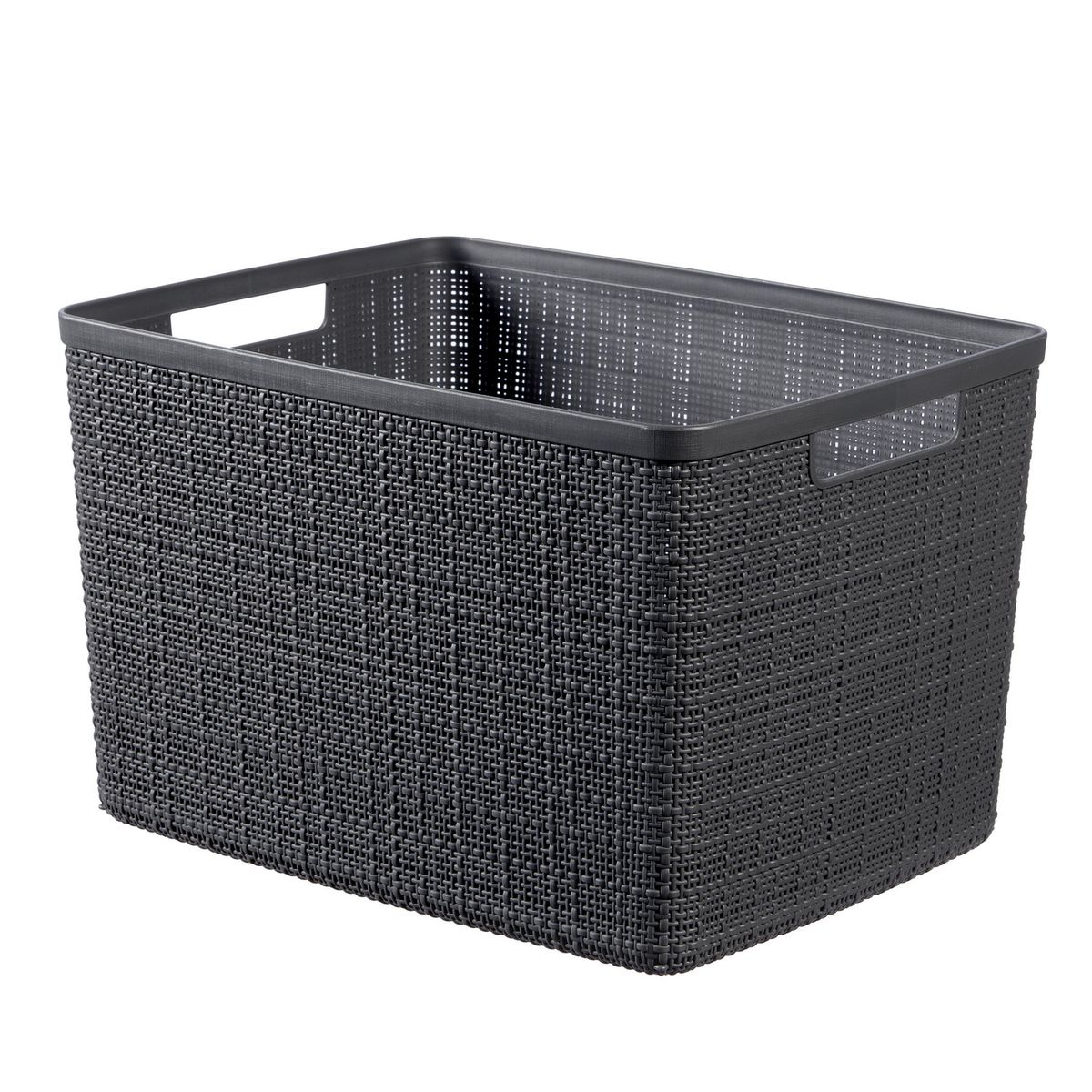  - Canasto Gris 36x23x28cm