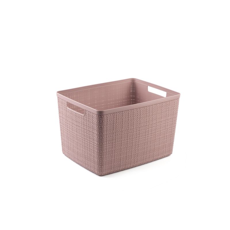  - Canasto Rosa 36x23x28cm