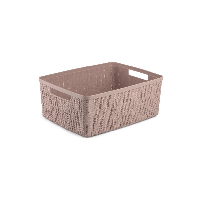  - Canasto Rosa 36x15x28cm