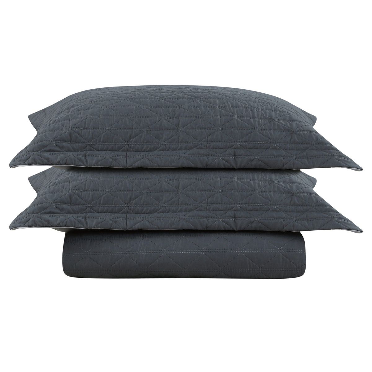 JUST HOME COLLECTION - Quilt Bicolor Taupe/Gris King