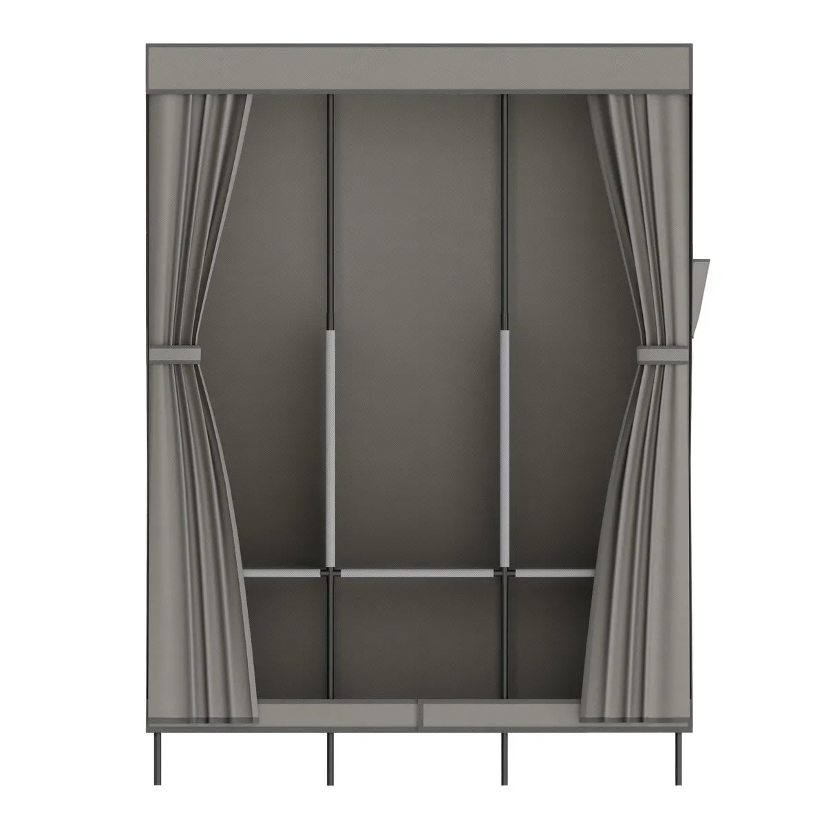 JUST HOME COLLECTION - Closet de tela portátil Grande 125x177x45cm.