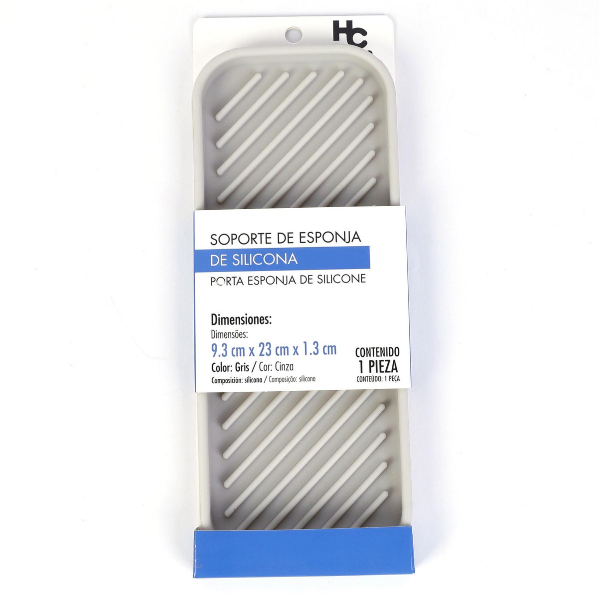 JUST HOME COLLECTION - Porta Esponja para lavadero cocina de silicona