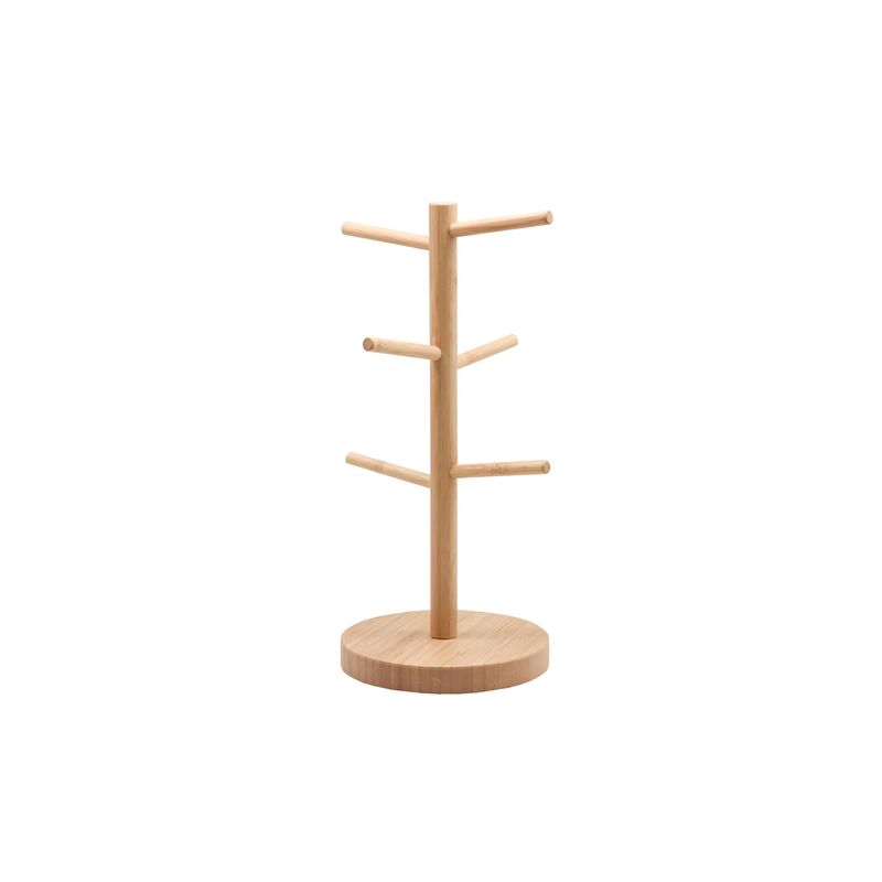 JUST HOME COLLECTION - Porta Tazas Bambú 15x33x15 cm Natural