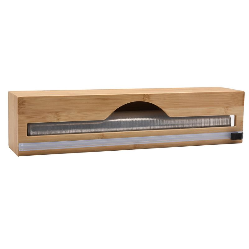 JUST HOME COLLECTION - Caja de Madera para Film con Cuchillo