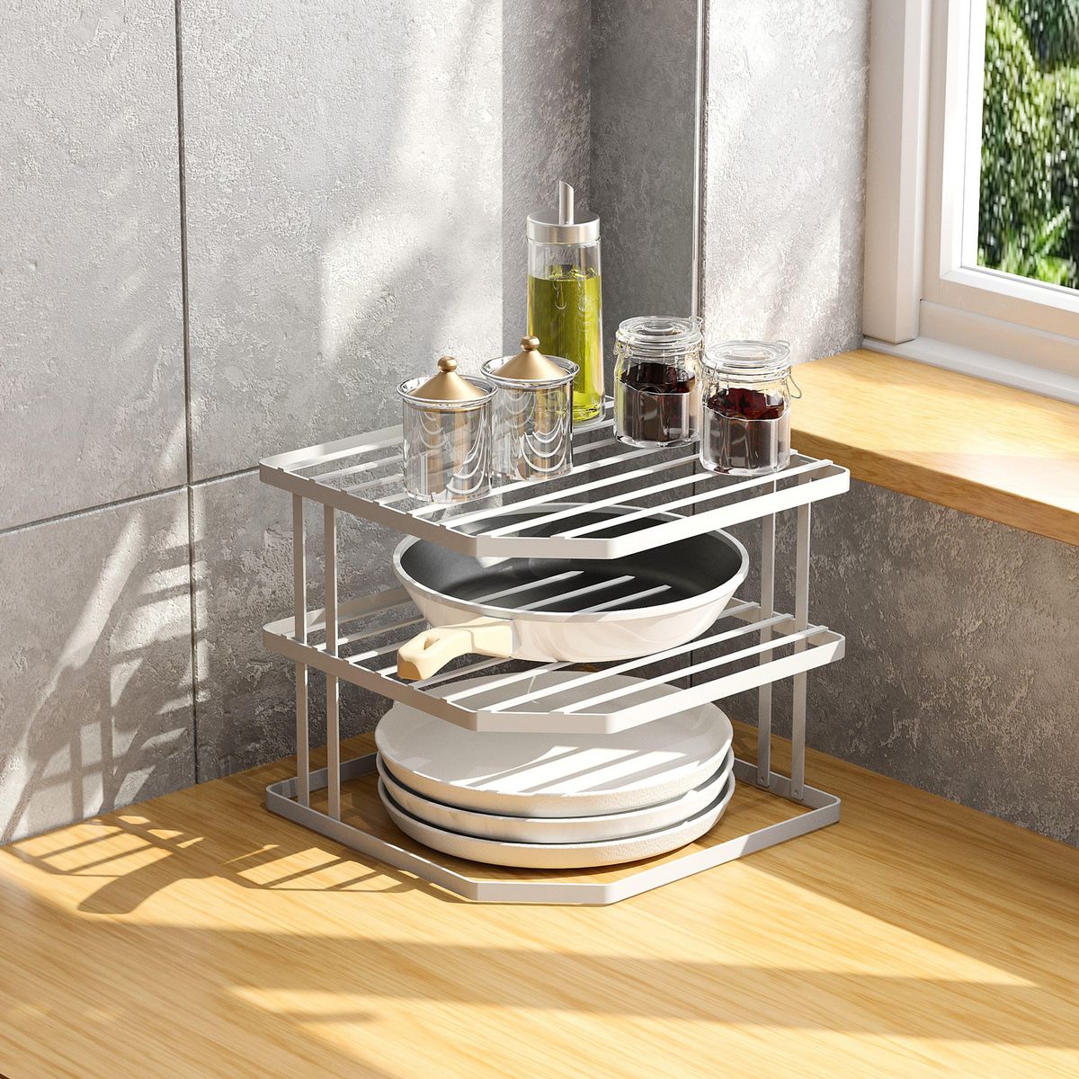 JUST HOME COLLECTION - Rack Organizador para Cocina