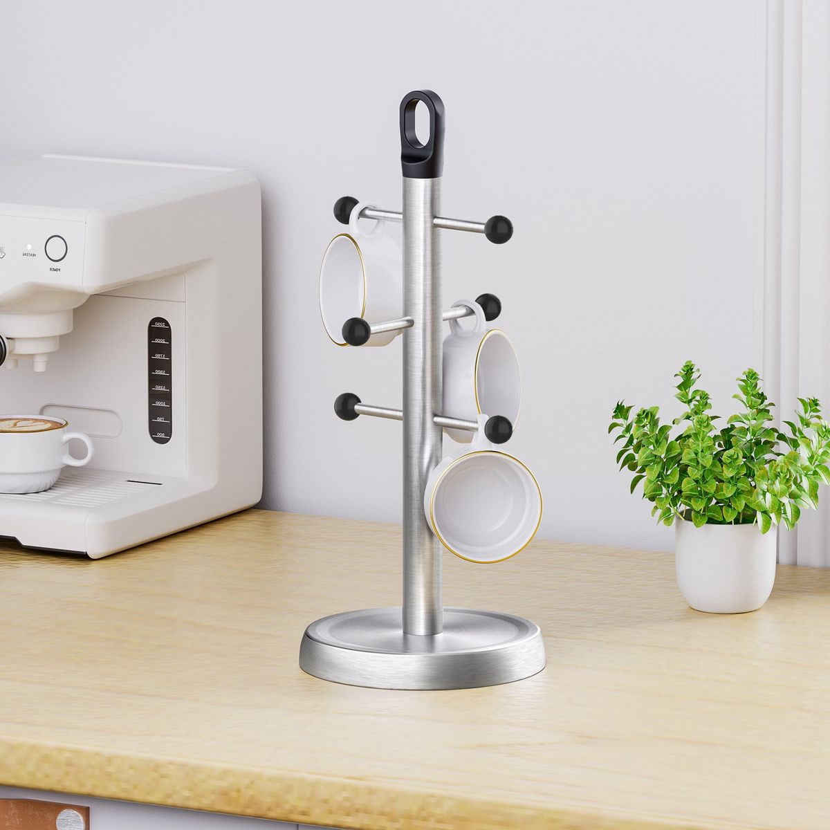 JUST HOME COLLECTION - Porta Taza Inoxidable