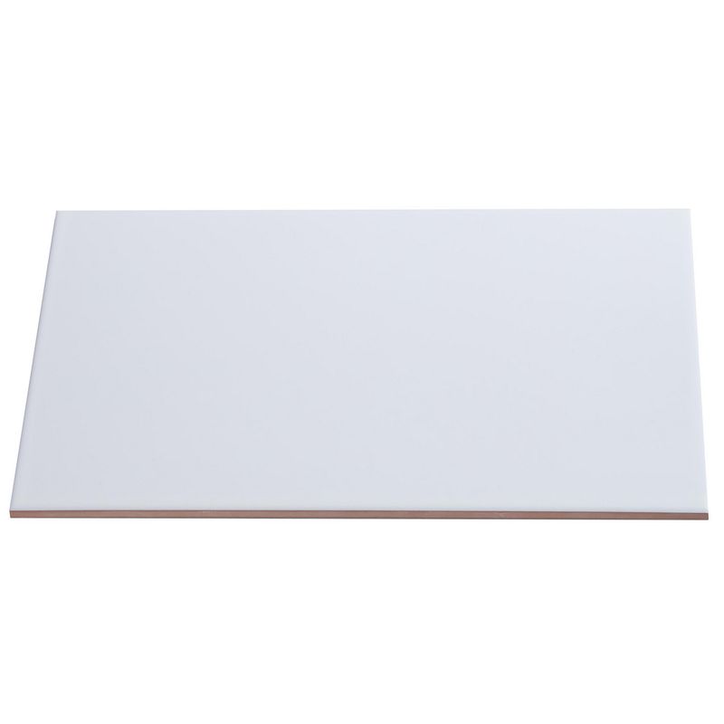 HOLZTEK - 25x40 cm Cerámico Pared Blanco Liso 25x40 1.5m2 Blanco 1.5 m2
