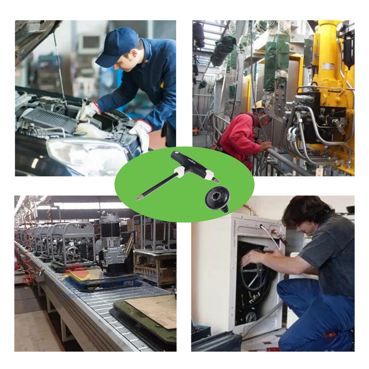 UBERMANN - Set 7 Llaves Torx Tipo T