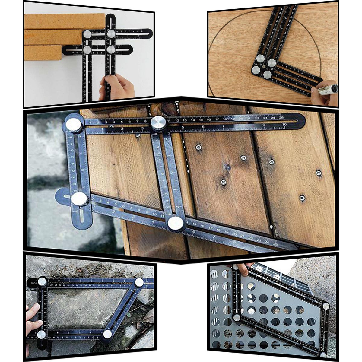 UBERMANN - Regla de Aluminio 10x6