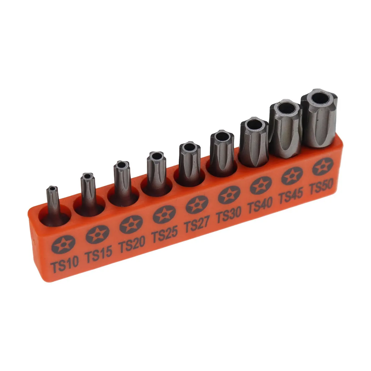 BAUKER - Set 9 Piezas Torx De Seguridad