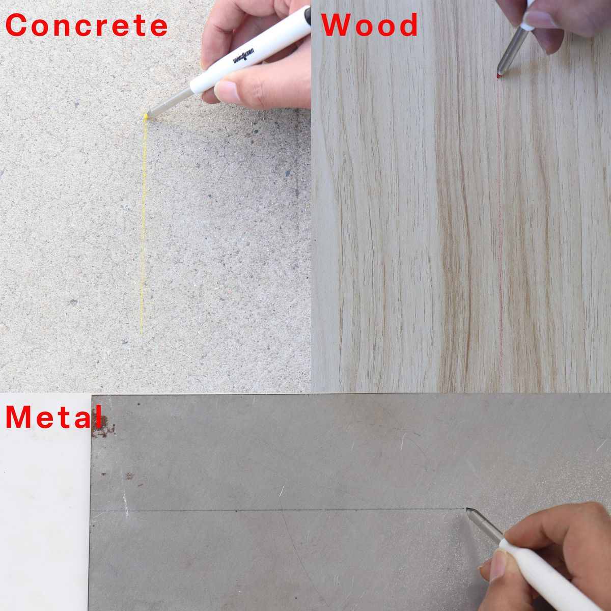 UBERMANN - Portaminas Para Carpintero Con 14 Minas