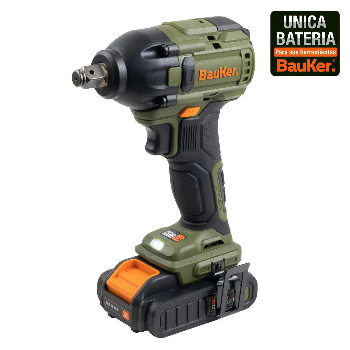 BAUKER - Llave de Impacto 1 2 20V Bare