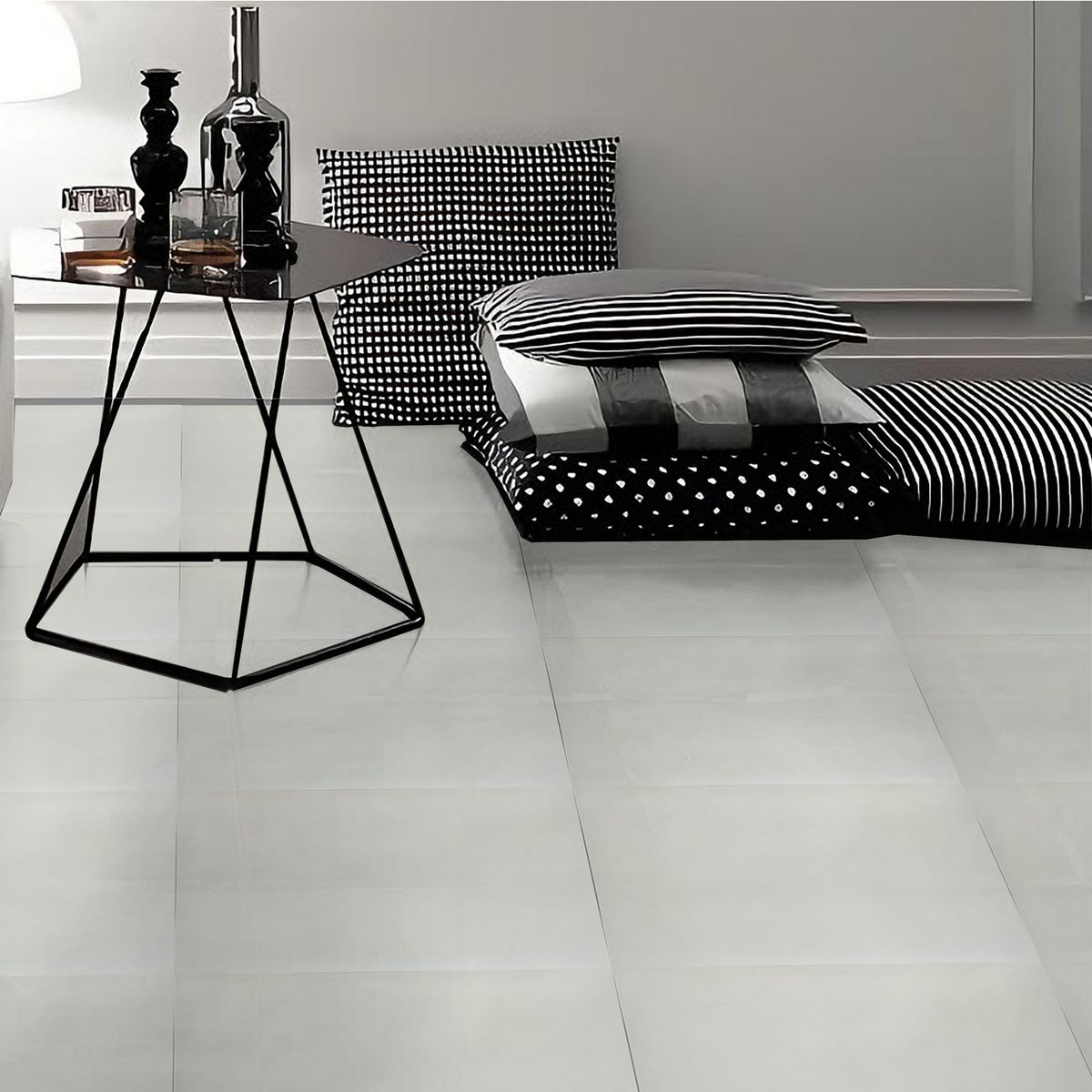 HOLZTEK - Gres Milky White 60x60cm 1.44m2 