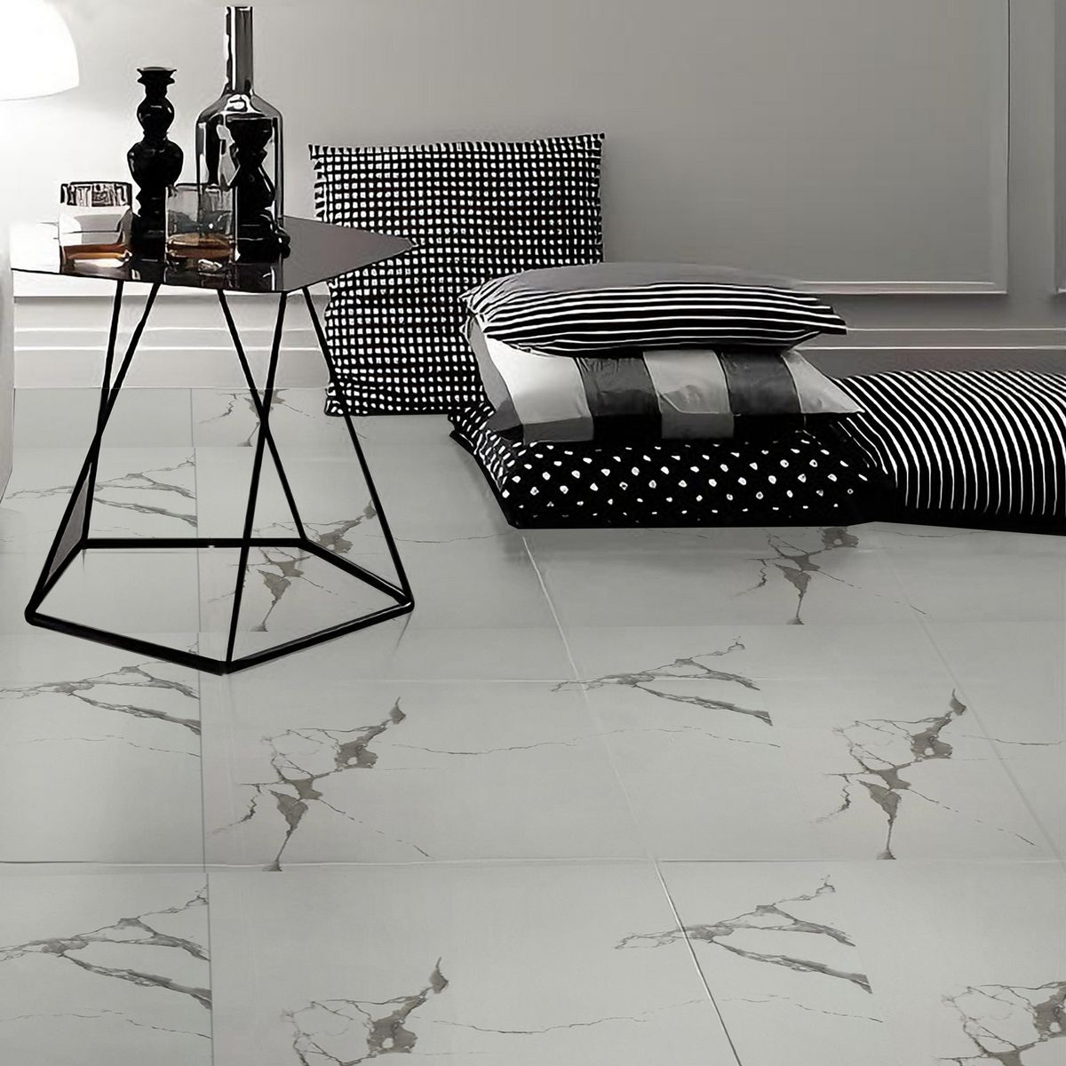 HOLZTEK - Gres Marmoleado Torino 60x60cm 1.44m2