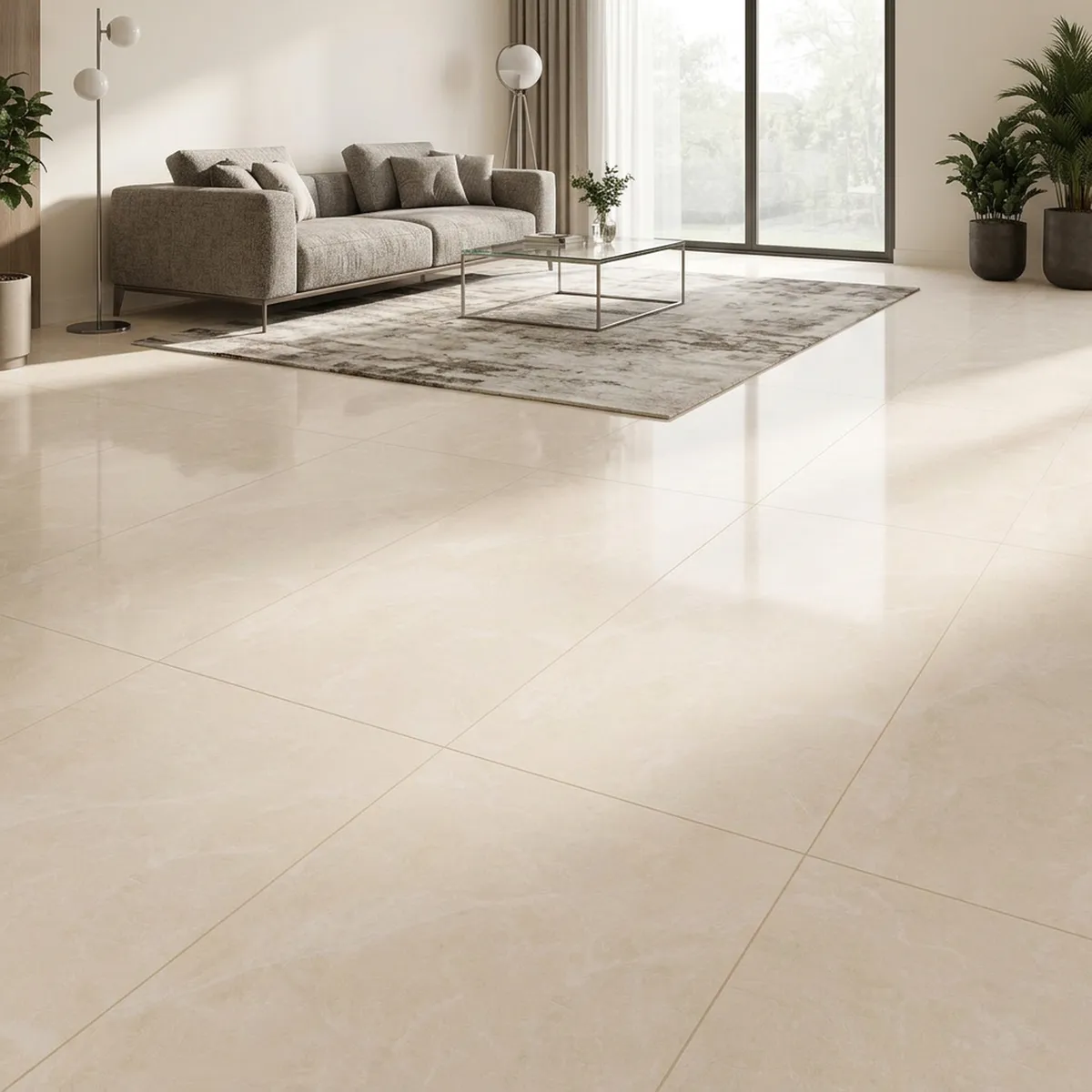 Porcelanato Marmolado Beige 60x120cm 2.16m2 , marca HOLZTEK - Foto Principal