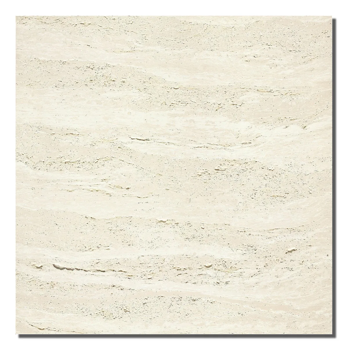 HOLZTEK - Porcelanato Travertino Beige 60x60cm 1.44m2