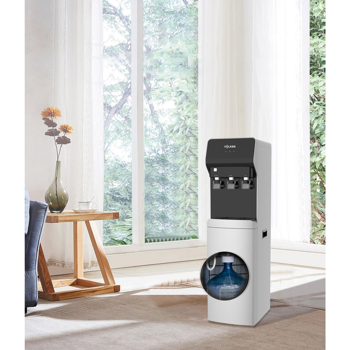 VOLKER - Dispensador De Agua Frio/Caliente con Filtro Volker