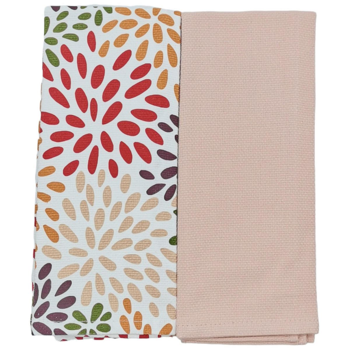 JUST HOME COLLECTION - Set 2 Paños de Cocina Rectangulares 40x65cm Surtido