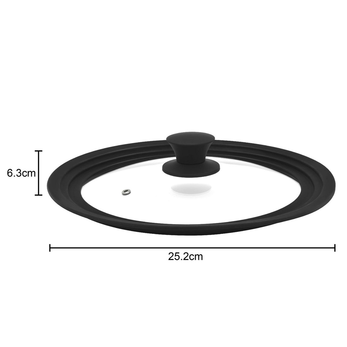 JUST HOME COLLECTION - Tapa para Olla Ring de Silicona 20/22/24 cm